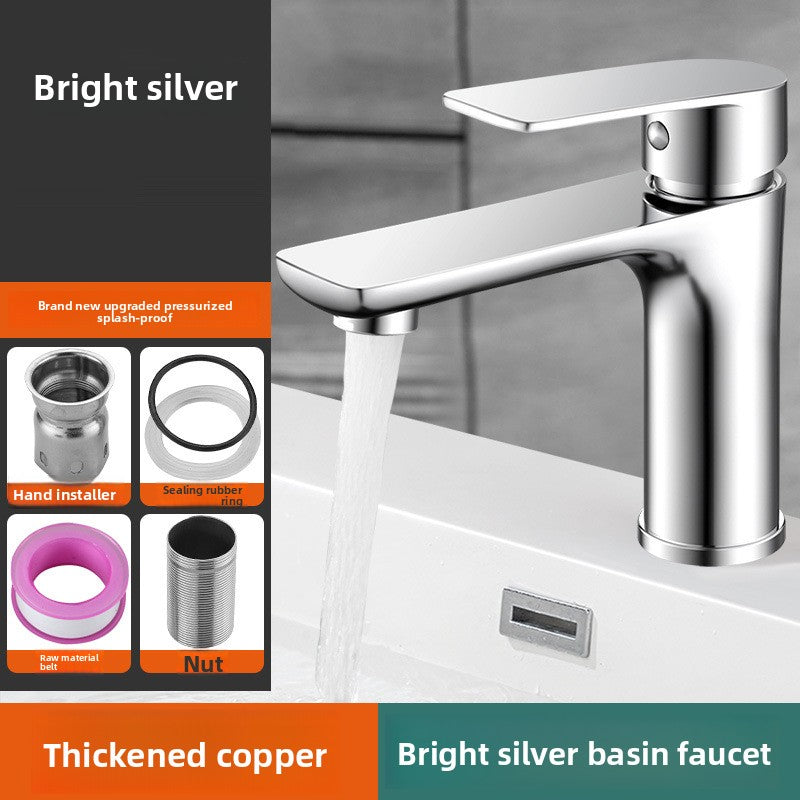 Copper Washbasin Faucet