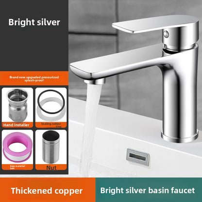 Copper Washbasin Faucet