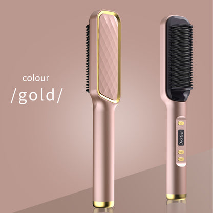 Lcd Hair Straightening Comb