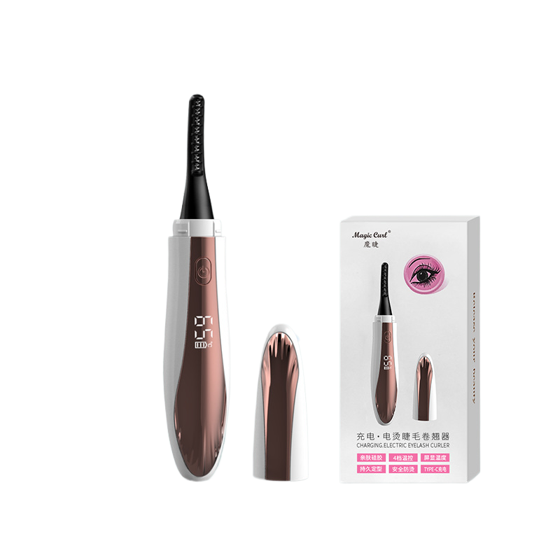 Electric curling device for eyelashes