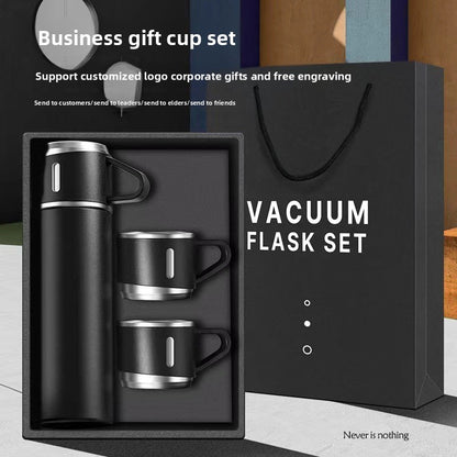 Customizable Insulated Thermos Gift Set