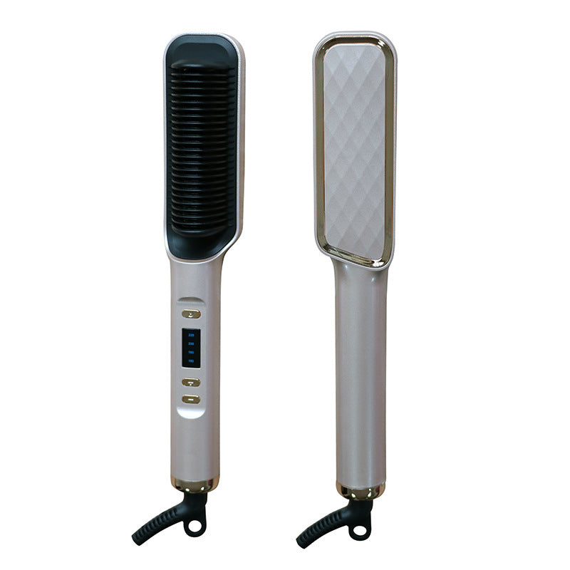 Lcd Hair Straightening Comb