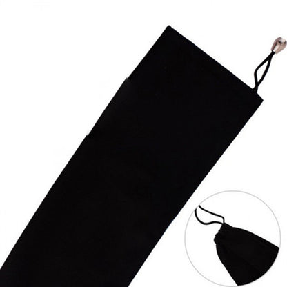 black beveled storage bag