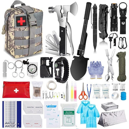 Outdoor Survival Emergency Tool Kit