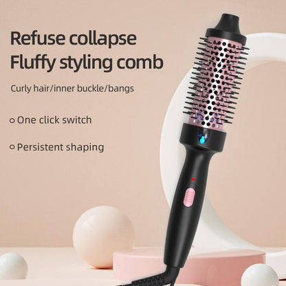Roller hair comb