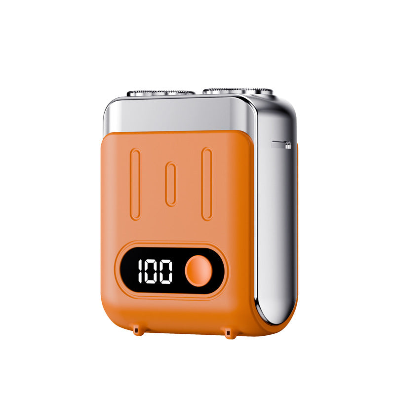 Portable Electric Shaver with Magnetic Charging