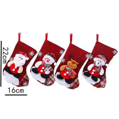 Christmas Gift Sock Hanging Bag