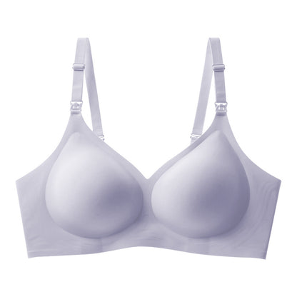 Seamless Nursing Maternity Bra Wire-Free Full Cup
