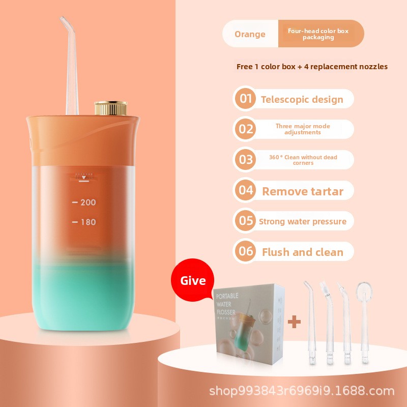 Portable Rechargeable Dental Cleaner