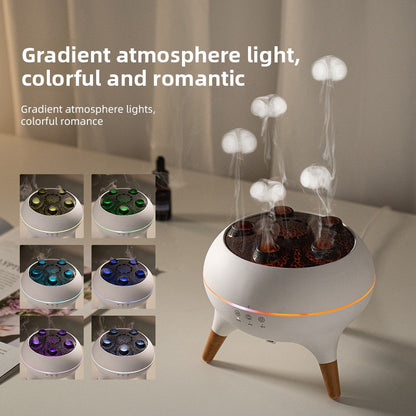 USB Powered Mist Humidifier with Remote and RGB Lights