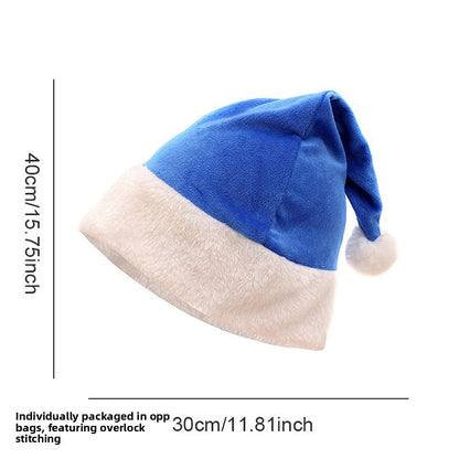Christmas Short Plush Hat
