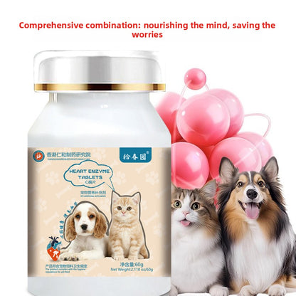 Pet enzyme tablets, a supplement for cats and dogs