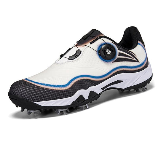 Golf Sports Shoes with Rotary Buckle
