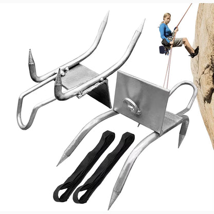 Tree Climbing Tool Pole Climbing Spikes for Hunting Shoes Tree Steel Climbing Simple Picking Observation Fruit Tool Accessories