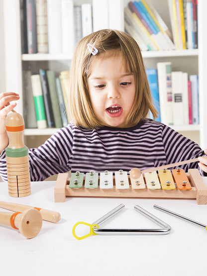 Montessori Wooden Musical Instrument Set for Kids