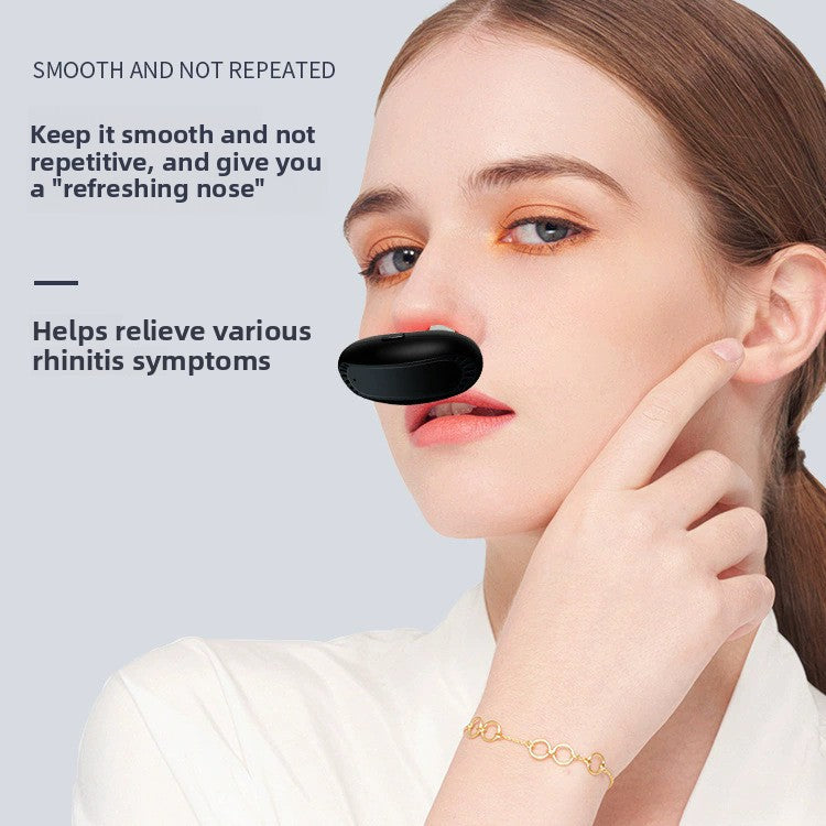 Intelligent infrared nasal relief device