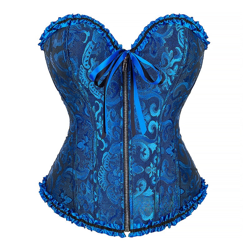 Zipper shaping garment