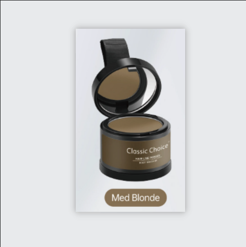 hairline powder filling artifact for hair replacement waterproof sweat-proof hair stitching bun line for hair thinning cover