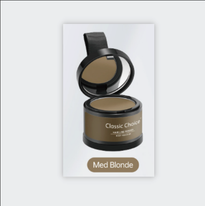 hairline powder filling artifact for hair replacement waterproof sweat-proof hair stitching bun line for hair thinning cover