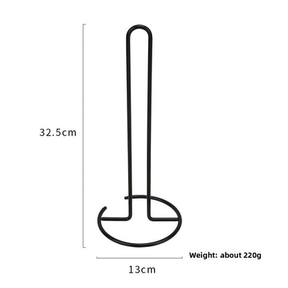 Vertical toilet paper holder