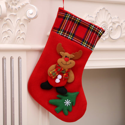Christmas Gift Sock Hanging Bag