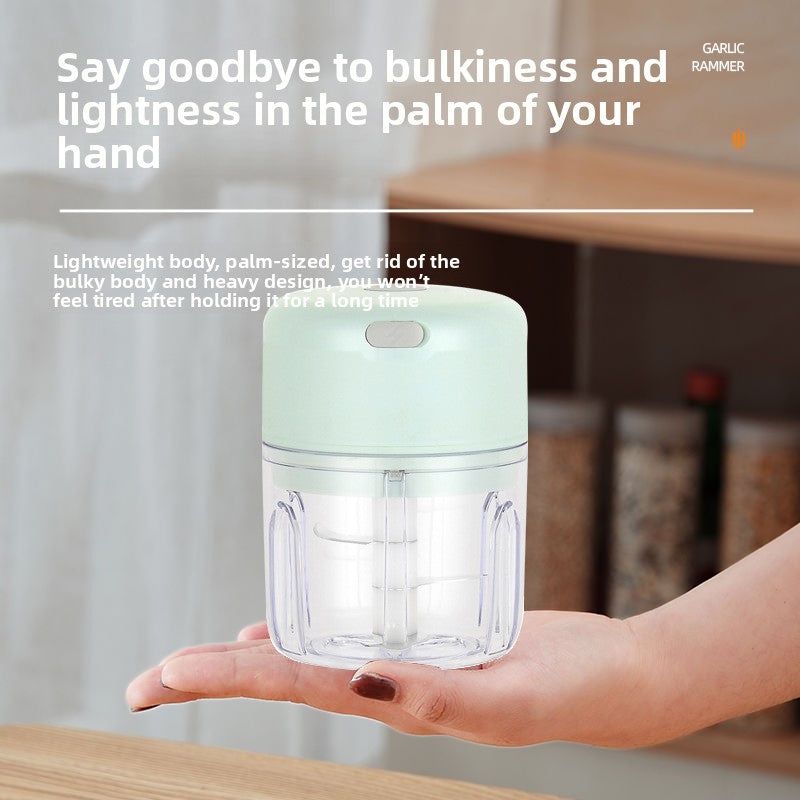 Electric garlic crusher