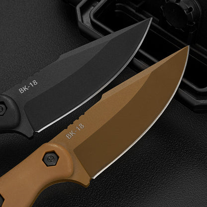 Portable Straight Edge Survival Knife