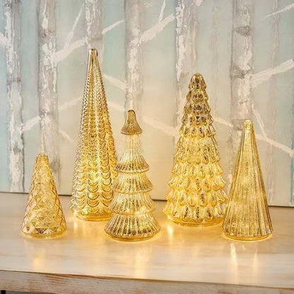Plastic Christmas Tree Ornaments Set