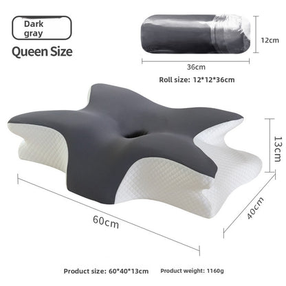 Ergonomic Butterfly Memory Foam Neck Pillow