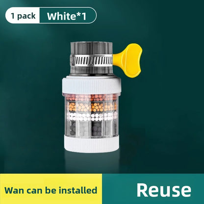 Small faucet extension filter