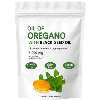 Oregano Oil Soft Capsules 300 Count