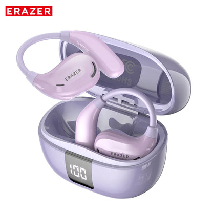 ERAZER Xt66Pro OWS Wireless Headphones Bluetooth 5.4 Earphones with Mic OWS Sports Headsets IPX5 Earhook AI Translator Earbuds