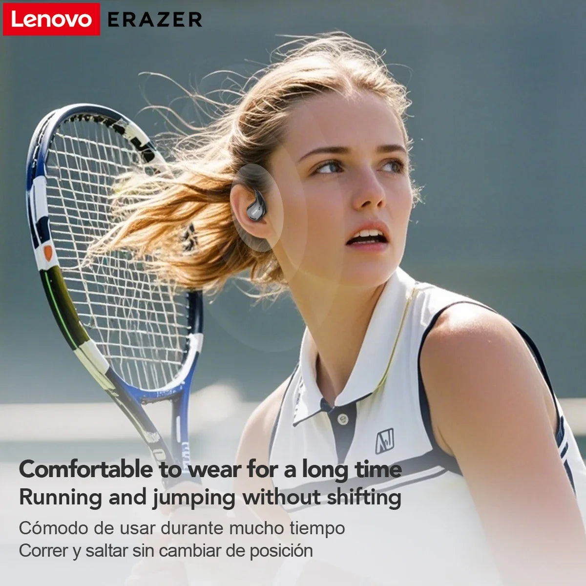 ERAZER Xt66Pro OWS Wireless Headphones Bluetooth 5.4 Earphones with Mic OWS Sports Headsets IPX5 Earhook AI Translator Earbuds