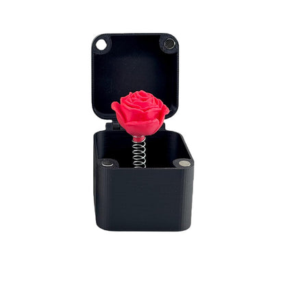 3D Printed Rose Gift Box Ornament