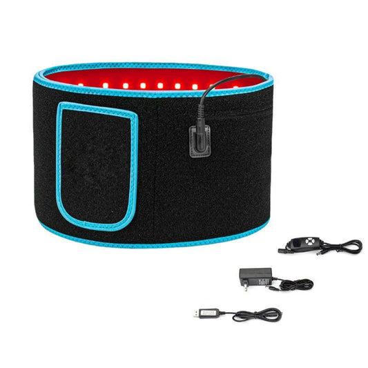 Red light and infrared light physiotherapy belt