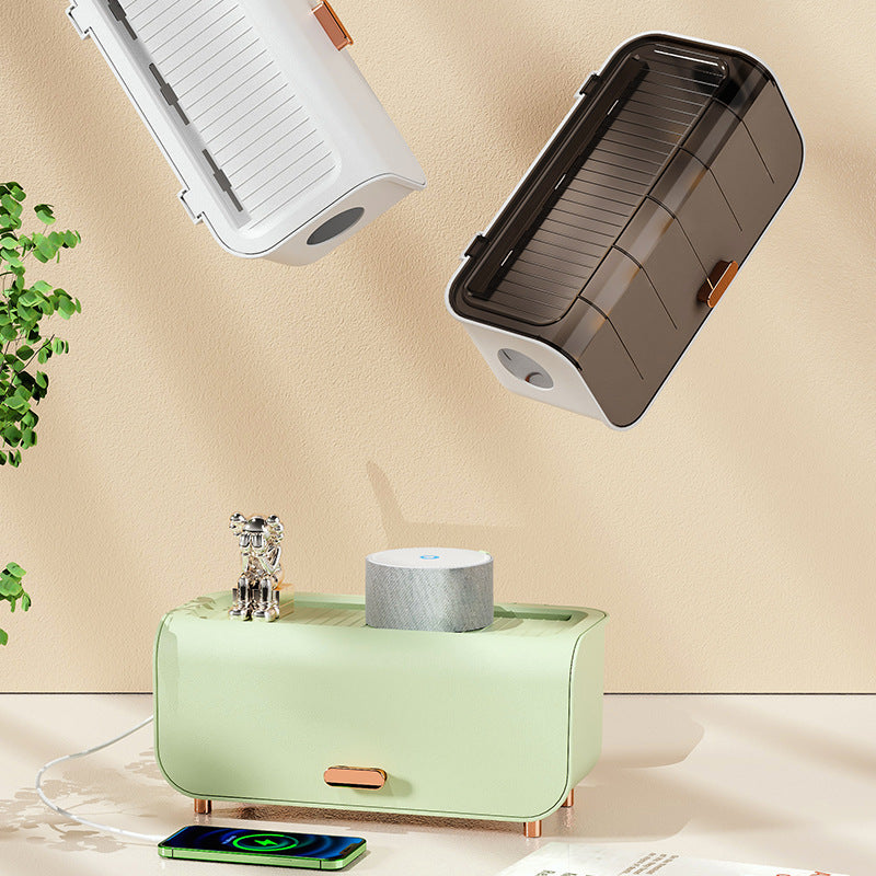 Home electrical wire storage box