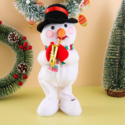 Electric Dancing Plush Christmas Tree Toy