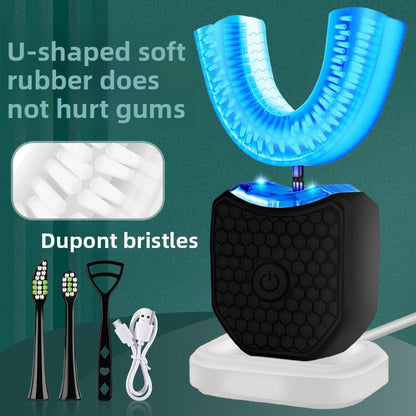 Ultrasonic U-Shape Electric Toothbrush with Sterilization