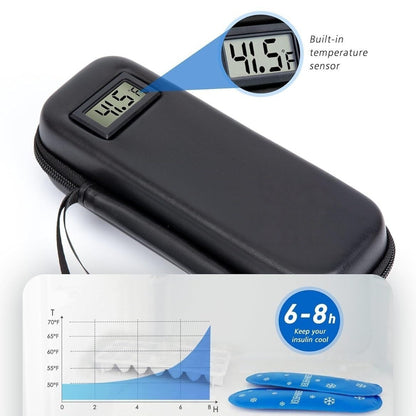 Insulin Cooler Box with Temperature Display