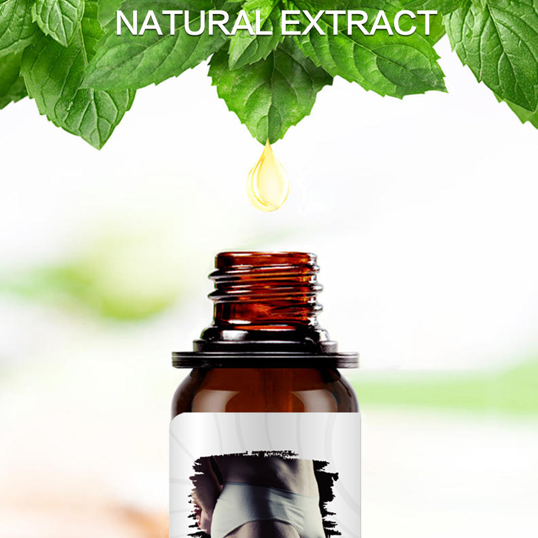 Men's private area massage oil