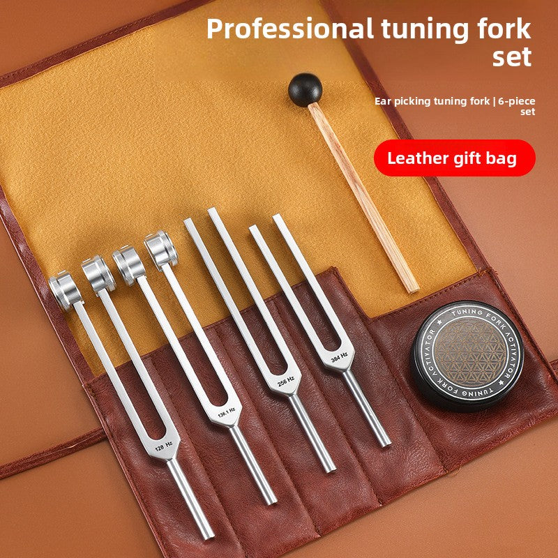 Tuning Fork Set with Activator for Sound Therapy