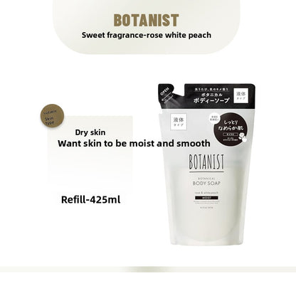 Fragrance-infused moisturizing natural plant-based shower gel