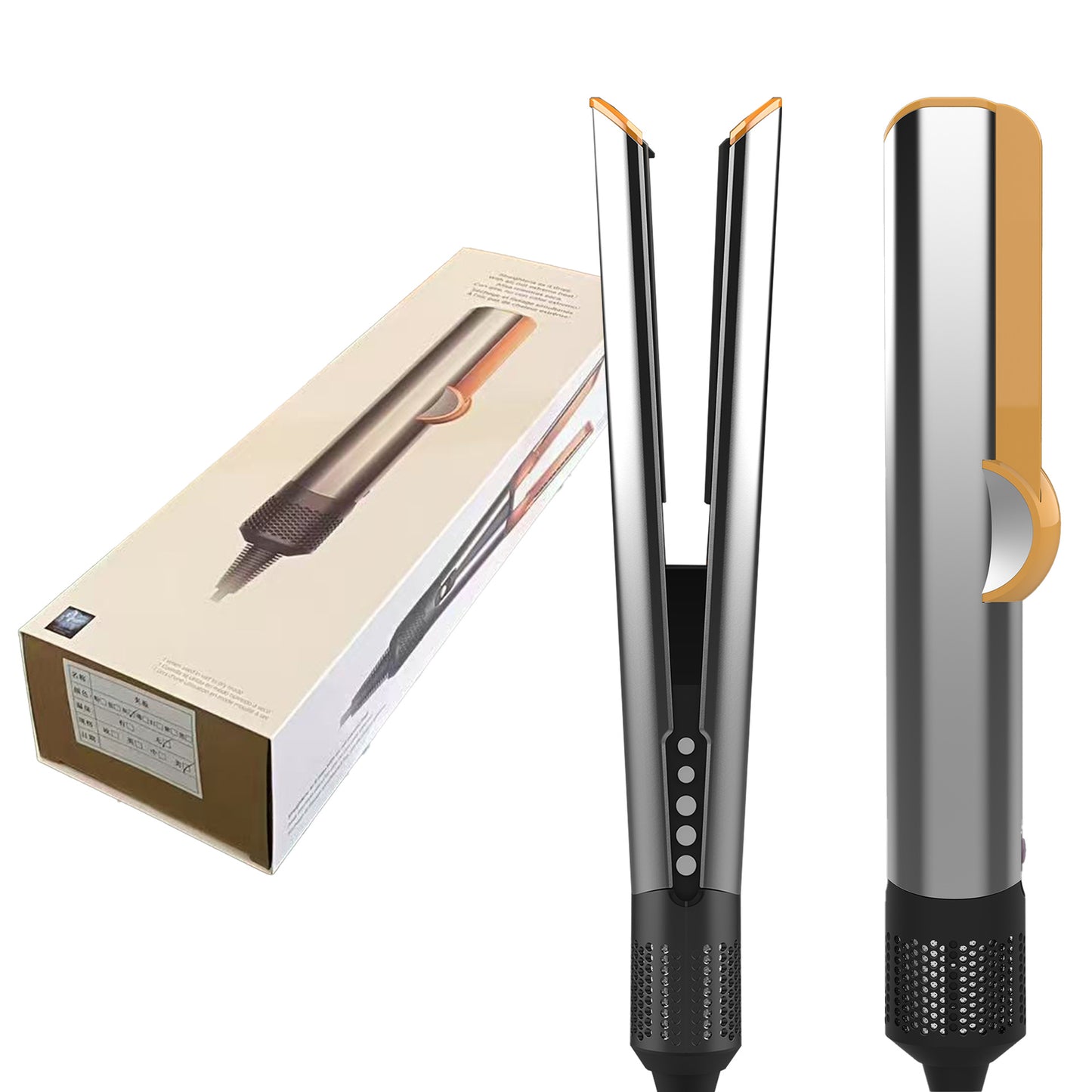Hair dryer for straightening hair