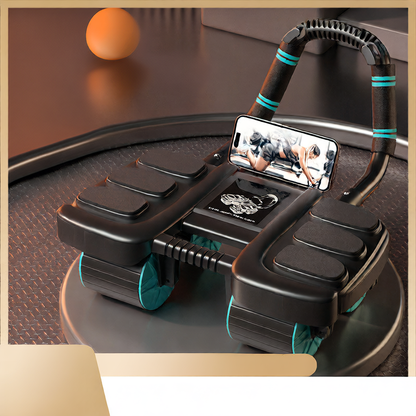 Smart four-wheel ab wheel