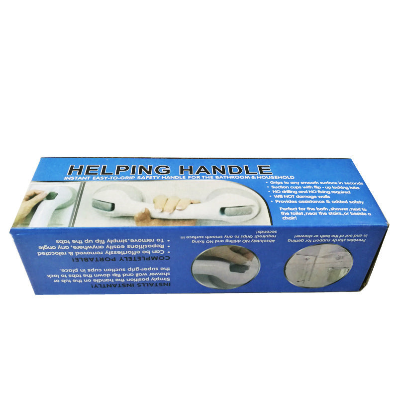 Bathroom suction cup pull bathroom handle