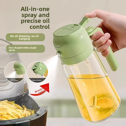 Oil Pot Kitchen Household Oil Spray Bottle