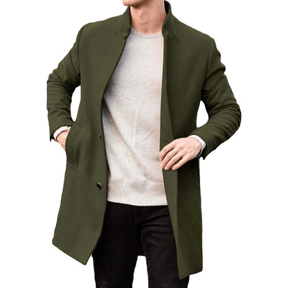 woolen men coat