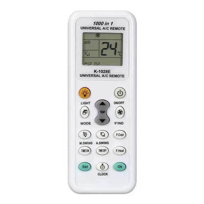 Universal air conditioner remote control