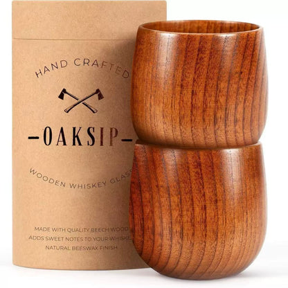 Carbonized wild jujube wood cup