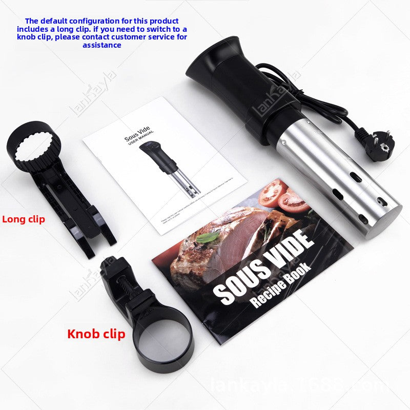 Low temperature slow cooking steak machine